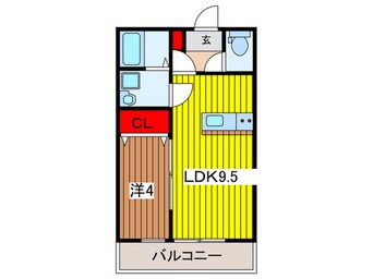 間取図 仮）キャメル岩槻加倉