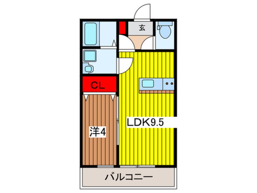 間取図 仮）キャメル岩槻加倉