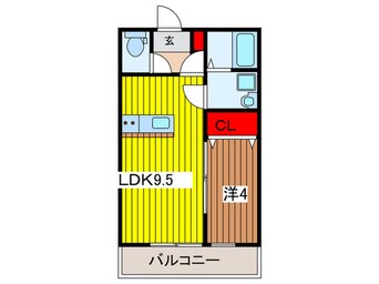 間取図 仮）キャメル岩槻加倉