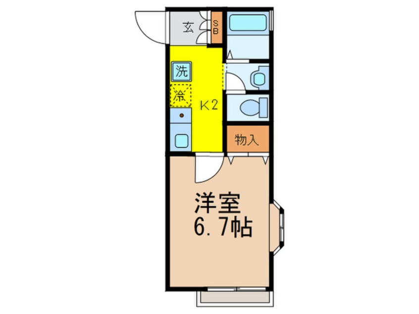 間取図 イルソリテール