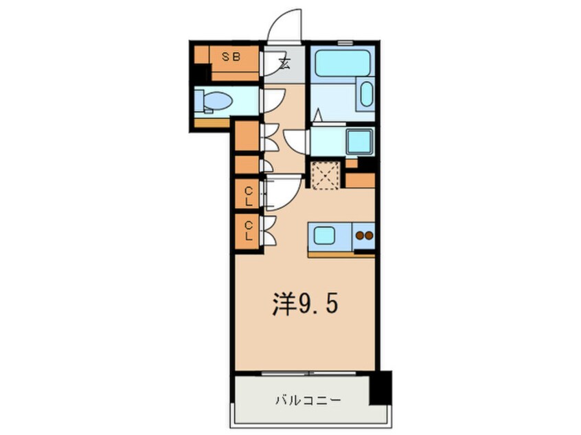 間取図 ライオンズシティ-白金高輪