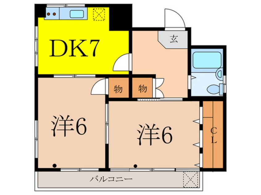 間取図 川端ビル