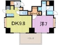 リバーレ月島の間取図