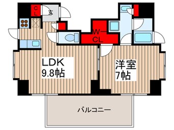 間取図 リバーレ月島