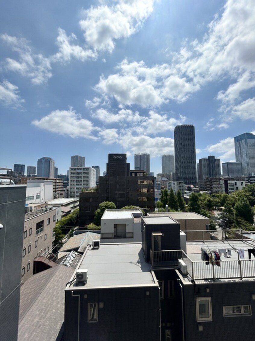 室内からの展望 リバーレ月島