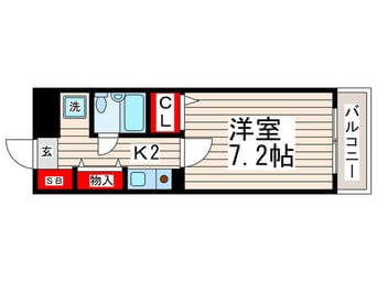間取図 フラットバンブ－