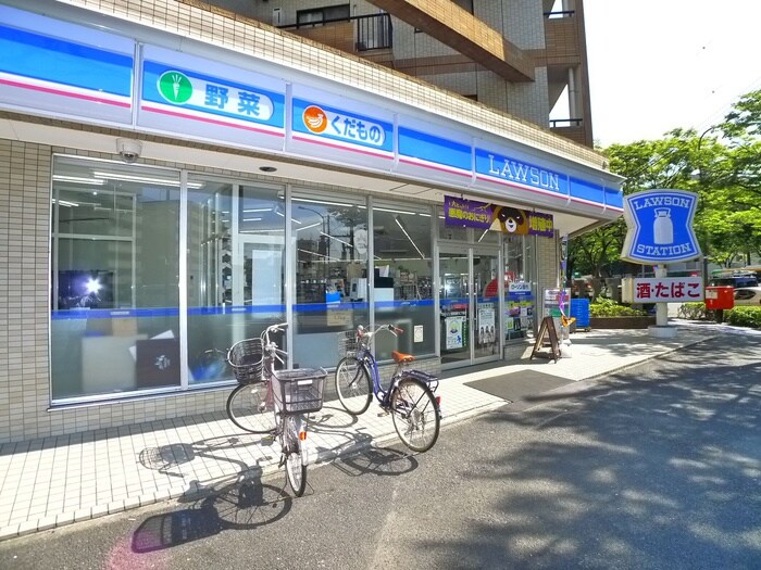 ローソン中葛西3丁目店(コンビニ)まで217m フラットバンブ－