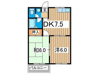 間取図 コンフォルト２３