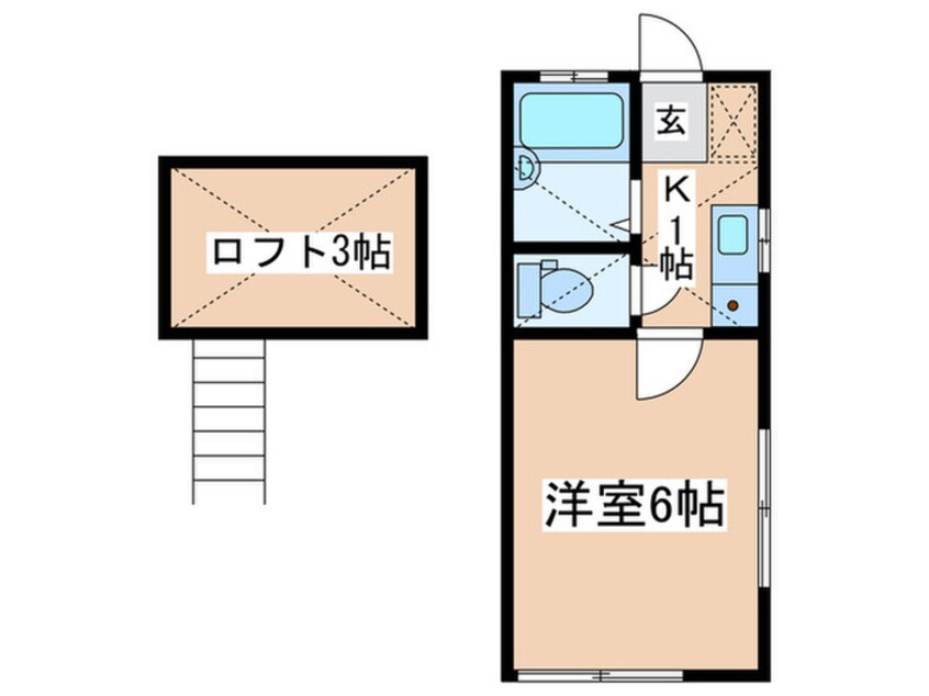 間取図 エルミタージュ