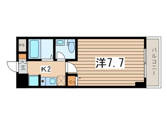 間取図 ハ－モニ－コ－ト西鶴間