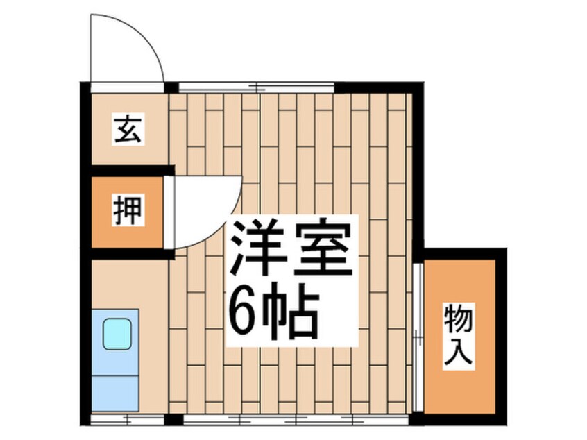 間取図 長島荘