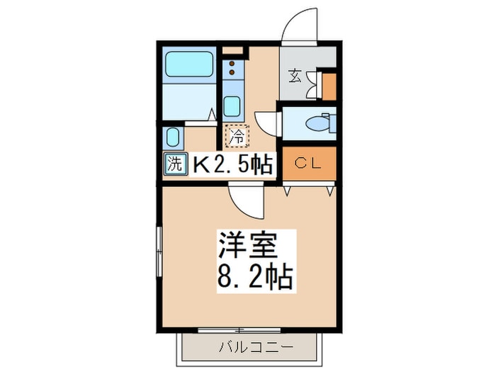間取り図 エルメゾン市ヶ尾