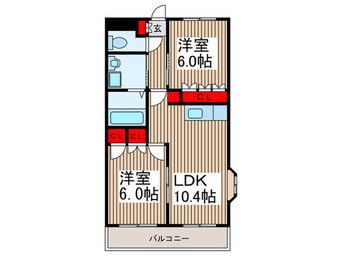 間取図 ディアフレンドＫＯＩＺＵＭＩ