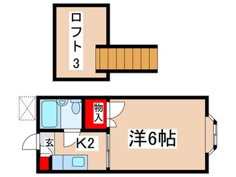 間取図 ベルメゾン