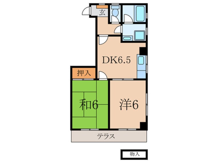 間取図 カ・ドーロ滝山