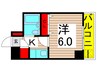 リアライズ東綾瀬 1Kの間取り