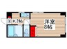 東ファイブビル 1Kの間取り