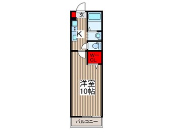 間取図 ＭＥＬＤＩＡ大和田Ⅳ