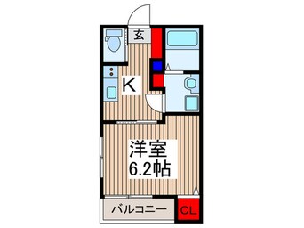 間取図 ＭＥＬＤＩＡ大和田Ⅳ