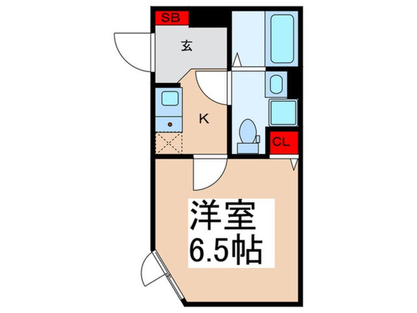 間取図 レピュア三ノ輪レジデンスⅡ
