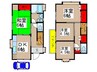 石井貸家 4DKの間取り