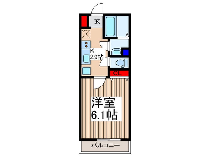 間取り図 フィカーサ弥生
