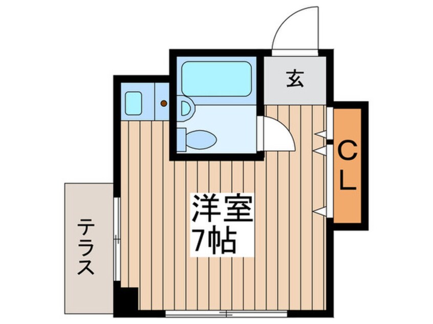 間取図 リエス石神井公園