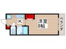 ピュアパレス江戸川台 1Kの間取り