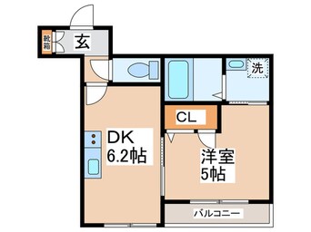 間取図 セントラルシャイン