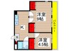 フェリーチェ八千代台 2Kの間取り
