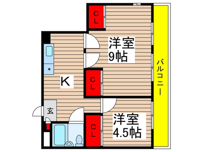 間取り図 フェリーチェ八千代台