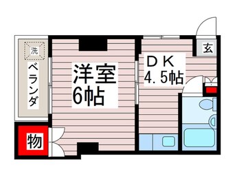 間取図 ハイム大熊