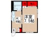 レスタ－島根 1Kの間取り