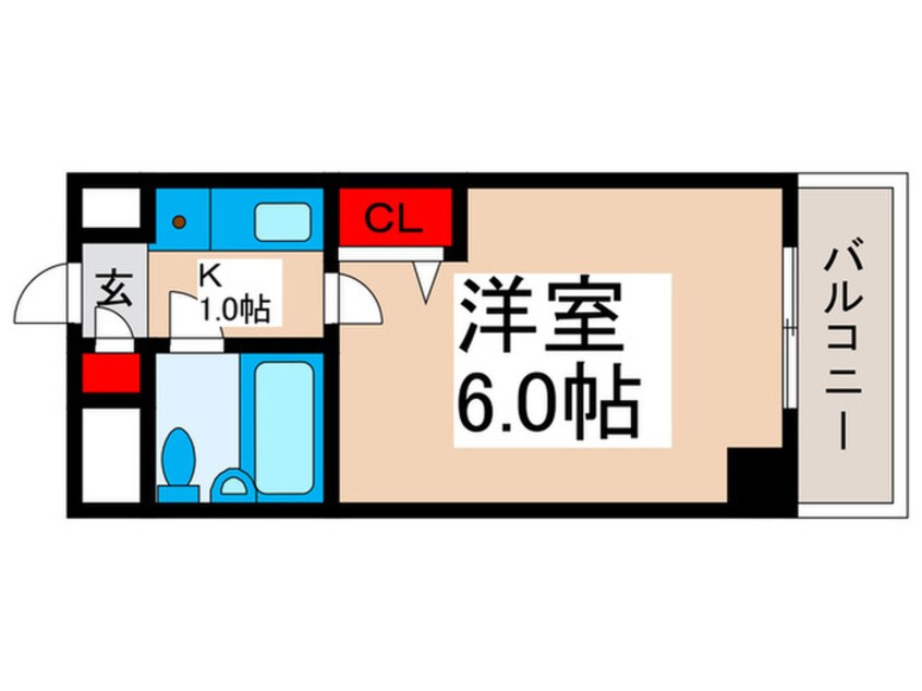 間取図 シャトレー舞浜
