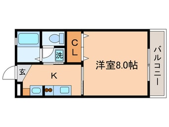 間取図 サンホワイトカメリア
