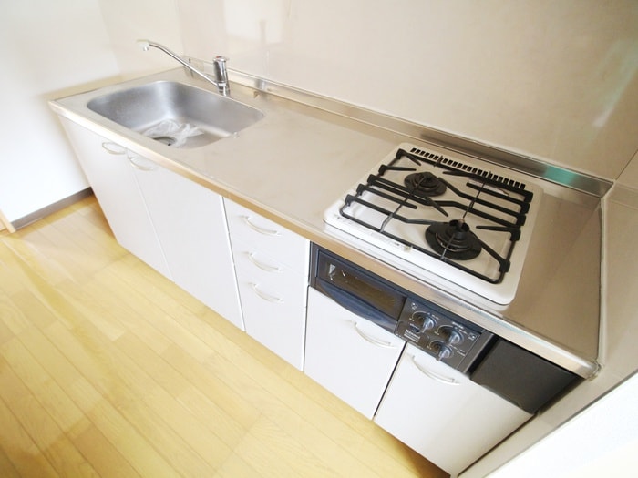 キッチン サンホワイトカメリア
