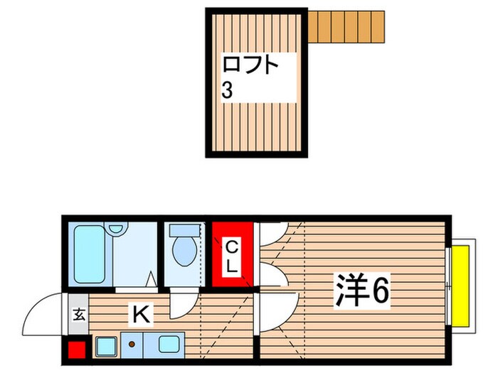 間取り図 マーブルパレス国立Ⅱ