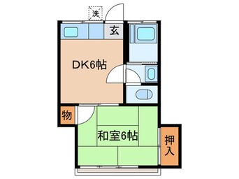 間取図 光鱗荘２号棟