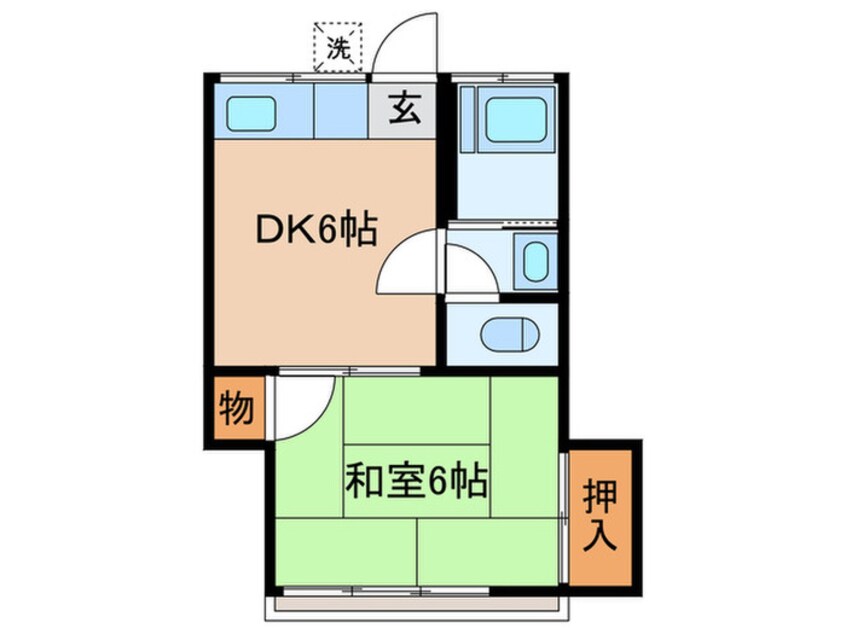 間取図 光鱗荘２号棟