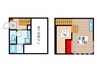 ＲＩＺＥＳＴ　ＨＩＬＬＳ 1Rの間取り