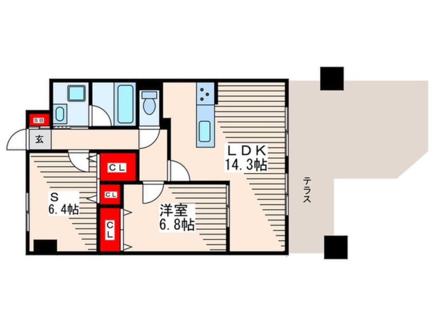 間取図 コトヒルズ