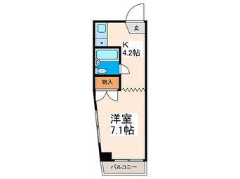 間取図 セジュール０３６