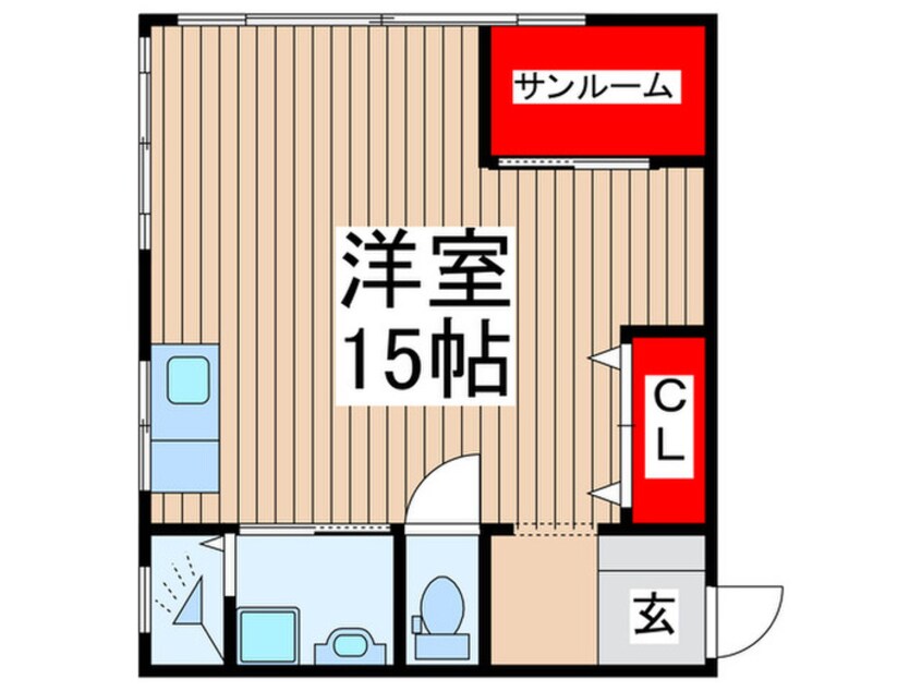 間取図 平岡ビル