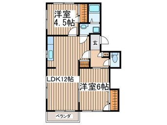 間取図 パ－クハイツ笠原Ｂ