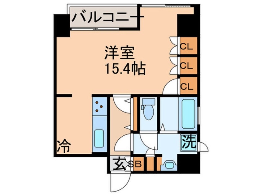 間取図 東雲ｷｬﾅﾙｺ-ﾄCODAN18号棟