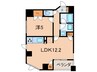 VORT銀座residenceⅡ 1LDKの間取り