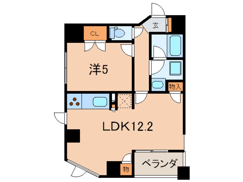 間取図 VORT銀座residenceⅡ