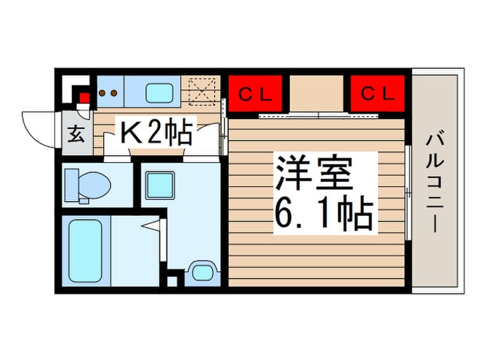 間取り図 リブリ・大久保Ⅱ