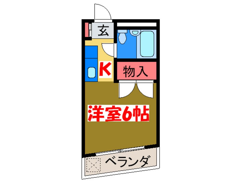 間取図 サンフラット日置