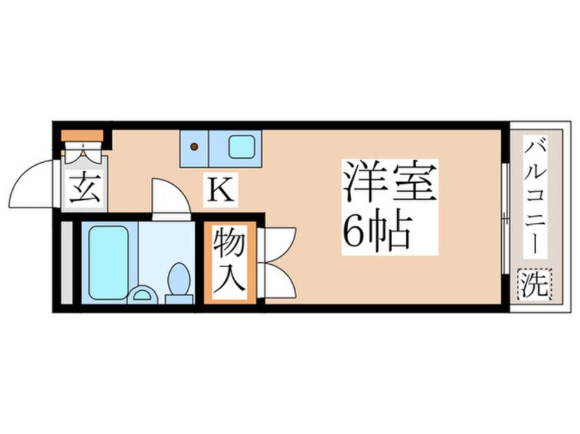 間取図 サンフラット日置